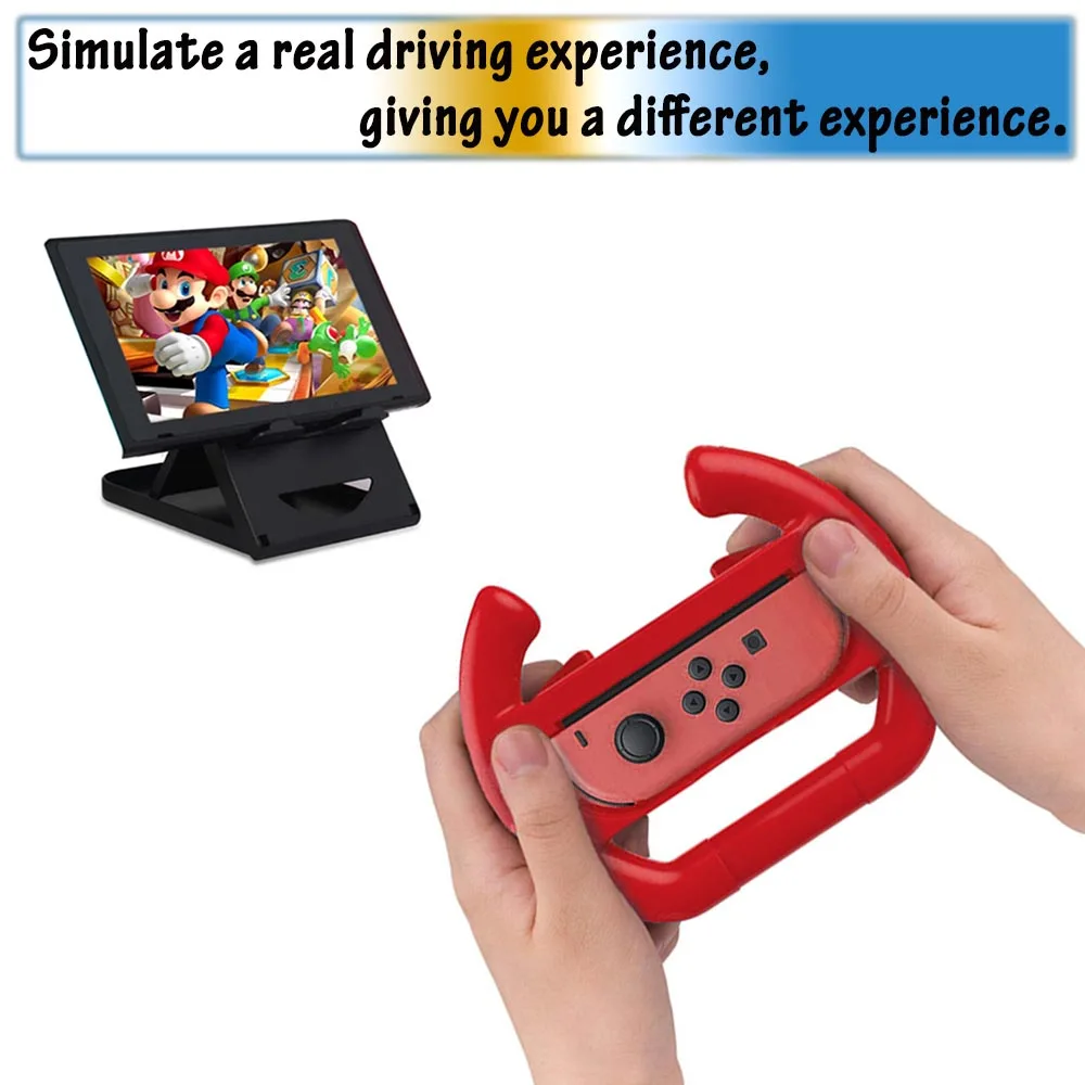 Для Nintendo Switch игровой гоночный руль для Wii Mario Kart пульт дистанционного управления