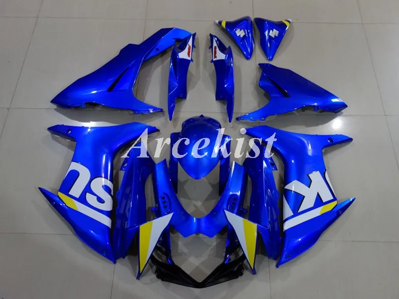 

New ABS Whole Fairings Kit For Suzuki GSXR 600 750 K11 2011 2012 2013 2014 2015 2016 L1 11 12 13 14 15 16 blue