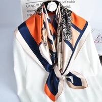 women 100 real silk square scarf for gift hangzhou pure silk neckscarf wraps christmas day present square silk scarves bandanas