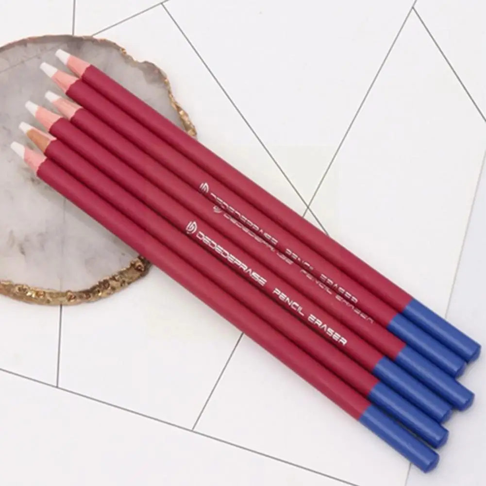 

1pcs/lot Pen Style Revise Details Eraser Highlight Pencil For Design Art Supplies Rubber Drawing Modeling Manga Eraser Pen