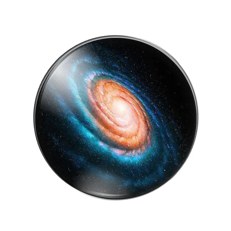 Новинка Космический небула стеклянный кабошон купол астрономический гик модные