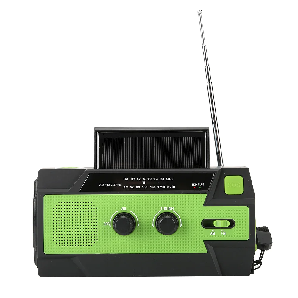 

Сигнализация с ручным приводом на солнечной батарее md‒ 090P, радио с фонариком, FM/AM/NOAA, светодиодный ная Настольная лампа (зеленый)