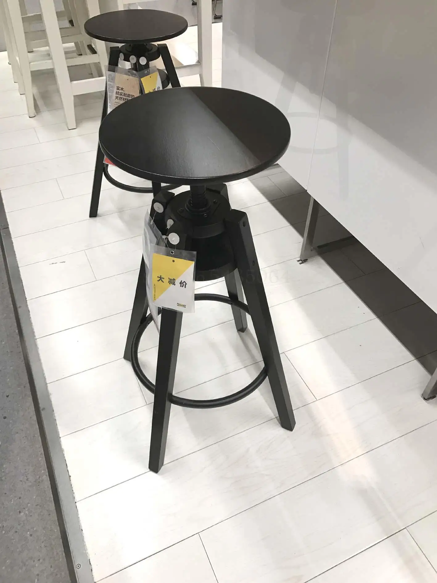 Специальное предложение Далянь дафли барный стул из цельного дерева обеденный