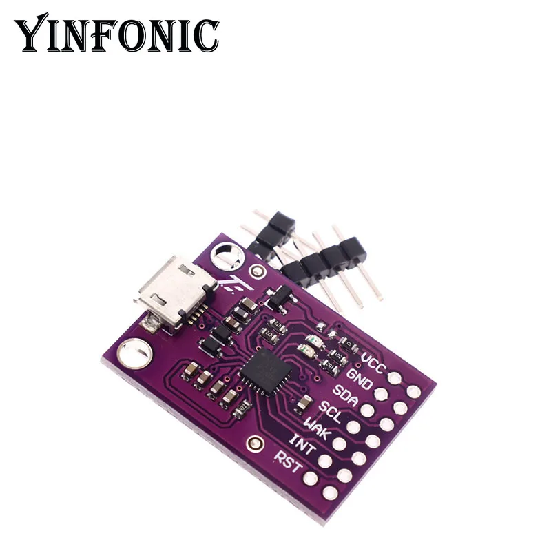CP2112 плата отладки USB к SMBus I2C коммуникационный модуль 2 0 MicroUSB 2112 оценочный комплект