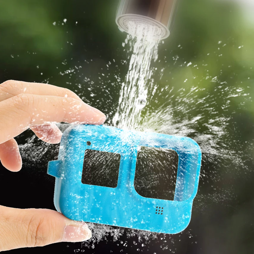 Мягкий силиконовый чехол для Gopro Hero 8 черный защитный аксессуары экшн-камеры |