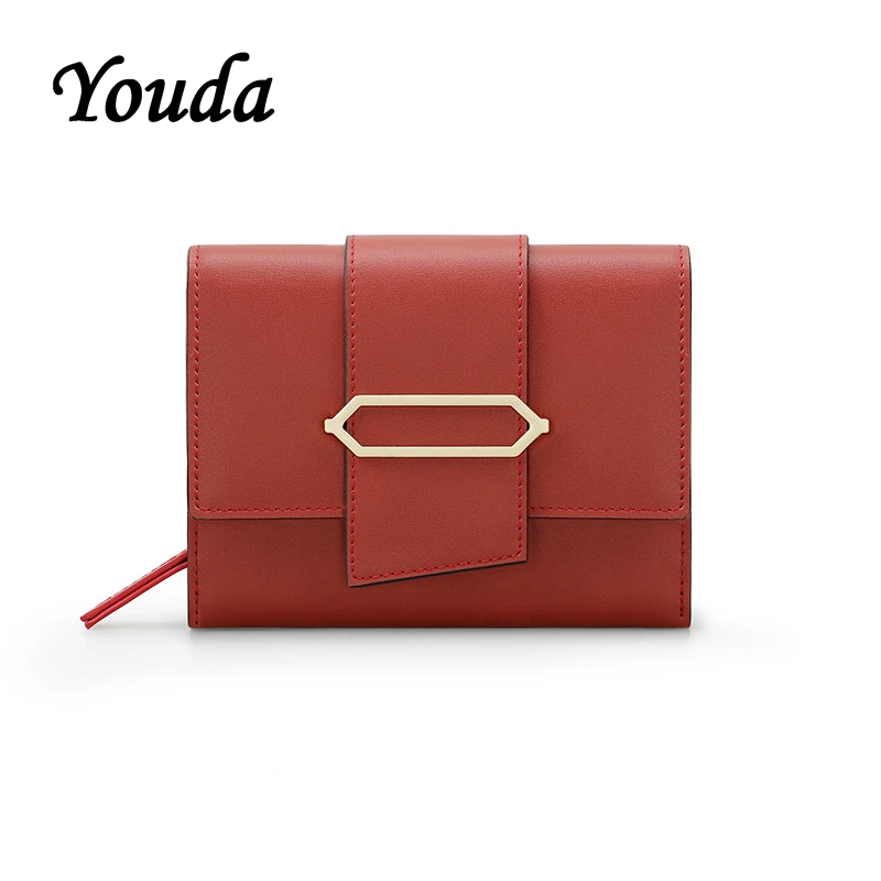Youda новый оригинальный дизайн короткий бумажник модный кошелек женская карта