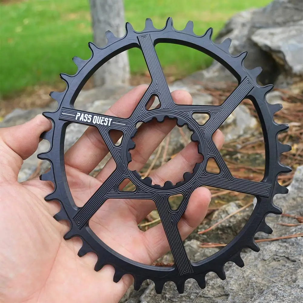 Звезда велосипедная PASS QUEST GXP MTB 32T-38T 6 мм узкая широкая для Sram GX XX1 eagle X01 X9 | Спорт и