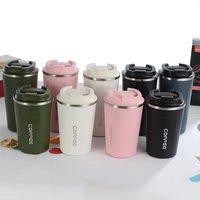 anti scalding stainless steel coffee thermos mug portable car vacuum flasks travel thermo cup water bottle thermo cup for gifts