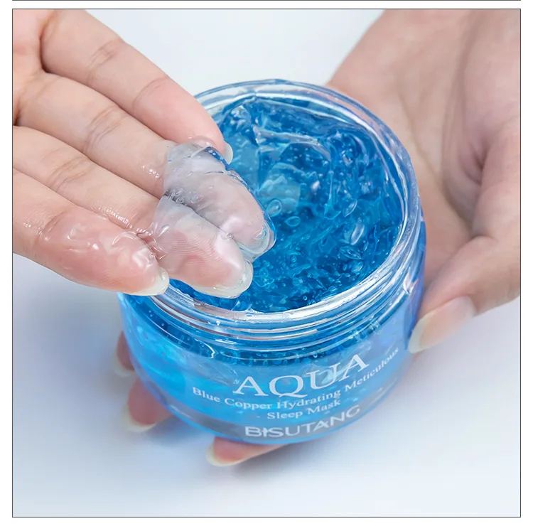 BISUTANG пептид голубой меди увлажняющая маска для сна лица Отбеливание Коллагена на