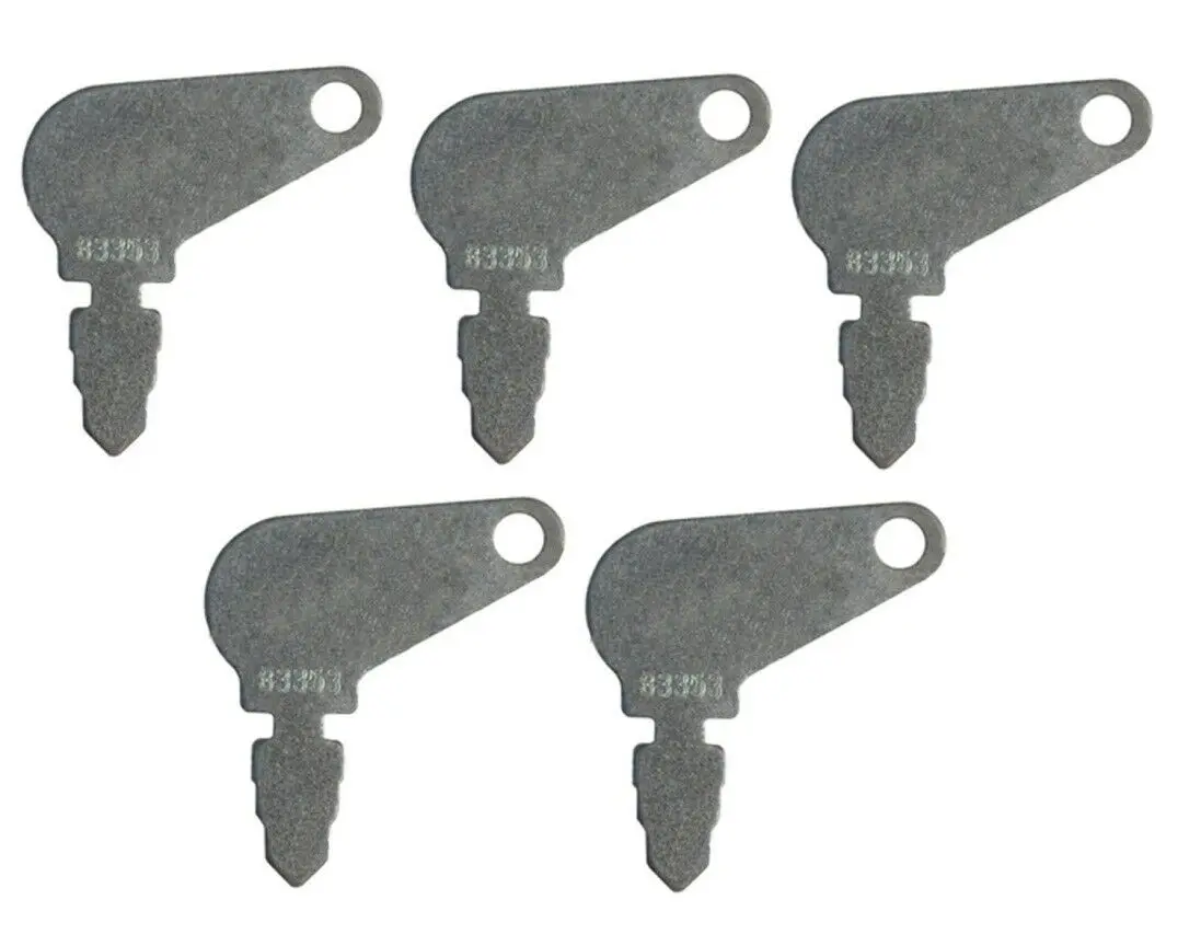 

5pc Key For Old Case John Deere Massey Ferguson Baraga Lift Terramite 83353