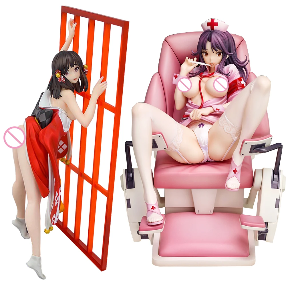 18 см медсестры MOMOI Momoi Satsuki родные Saitom фигурка медсестры диван Ver 1/7 масштаб Япония Аниме ПВХ Коллекционная модель сексуальная медсестры
