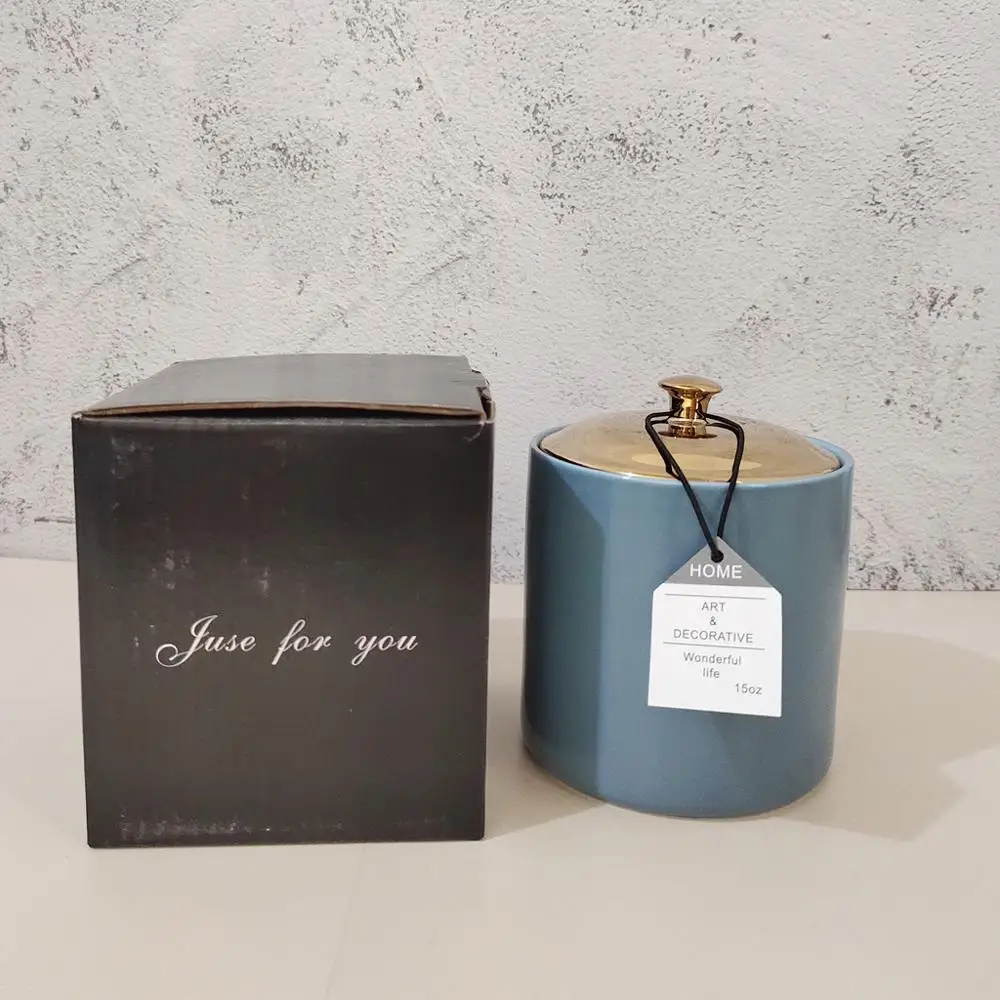 Цветной подсвечник Morandi с крышкой баночка для свечей ароматерапии подсвечники