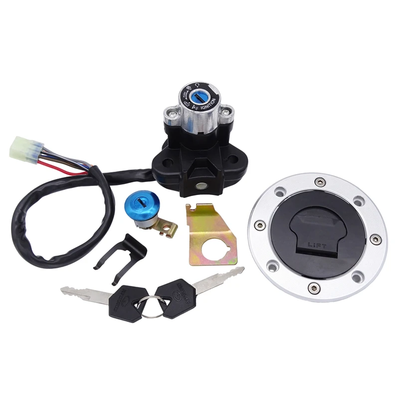 Замок зажигания мотоцикла переключатель крышка топливного бака замок набор