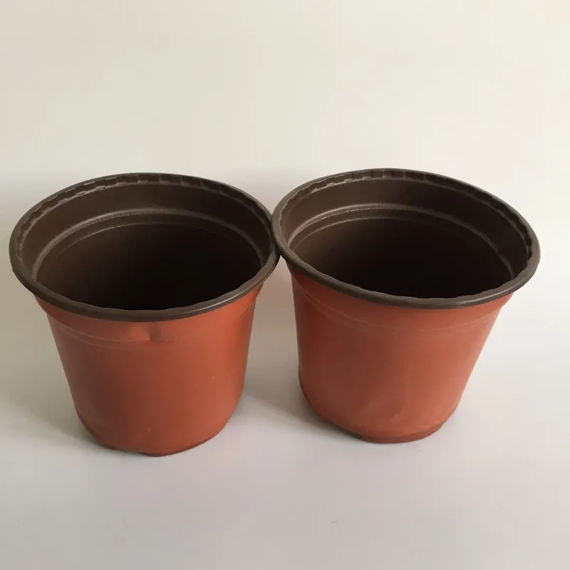 Same as Picture 60 шт./лот D18xH16CM большие пластиковые детские горшки цветочный горшок Калибр коррозионная стойкость SF-094-18 - Цвет: Same as Picture