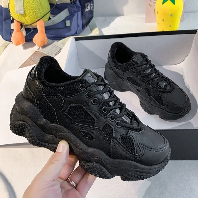 

The new spring 2020 fashion women's shoes woman sneakers show running shoes platform lace-up non-slip comfortable breathable