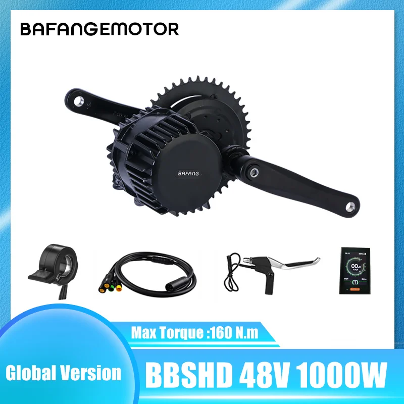 Комплекты приводных двигателей BAFANG BBSHD 1000 Вт 48 В BBS03 BBS HD двигатель с дисплеем C18