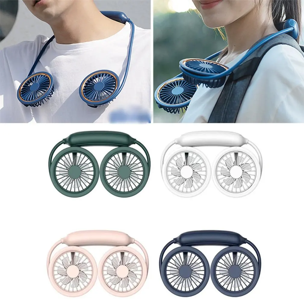 

Многофункциональный подвесной шейный вентилятор WS36S с USB-зарядкой, мини-подвесной шейный безлистный вентилятор, уличный спортивный вентиля...