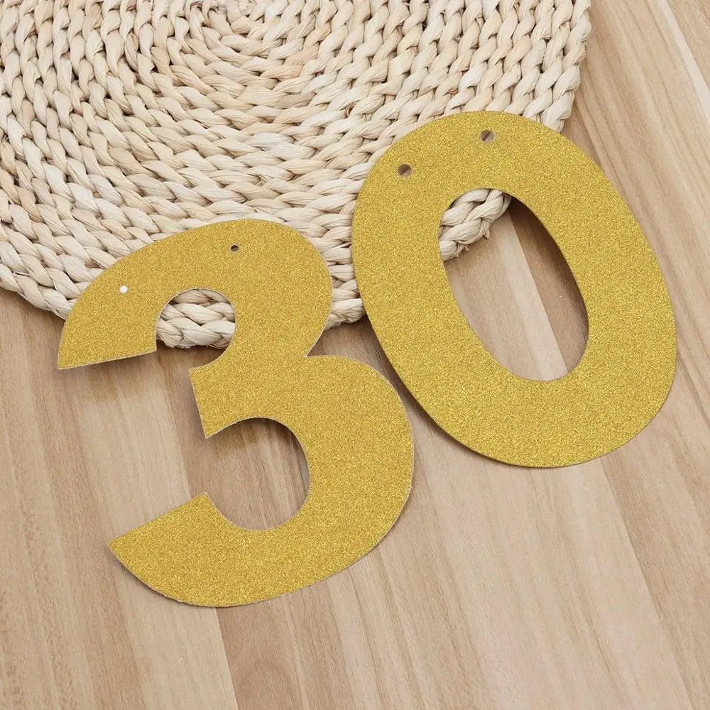 Для взрослых на день рождения День рождественские украшения с милой Hello 30 40 50 60