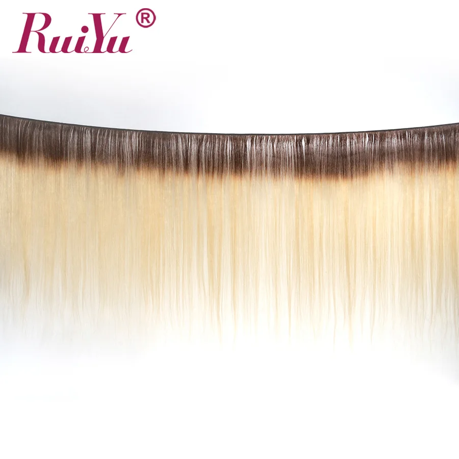 Пряди омбре с застежкой 1B/27 блонд Омбре прямые человеческие волосы пучки не Реми