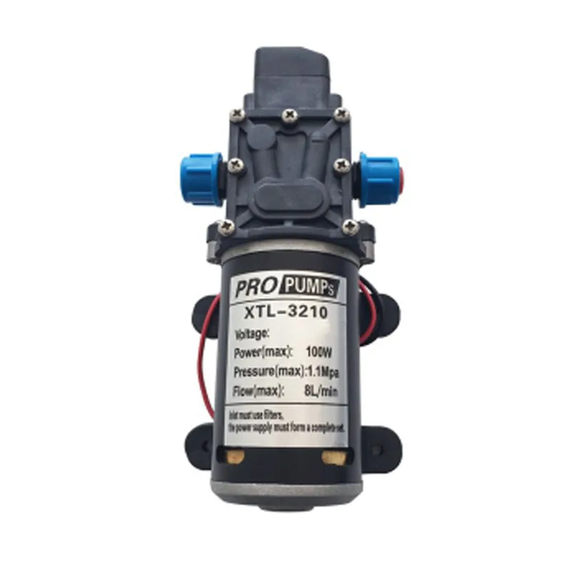 pressure switch type Электрический 12V 24V 100 Вт высокой мощности Давление самогрунтовой водный насос Давление переключатель обратный клапан Тип для разливочная машина - Цвет: pressure switch type