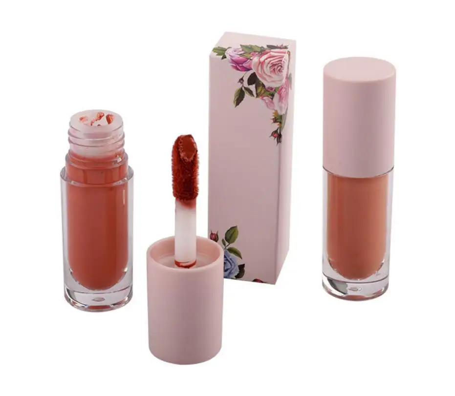 30pcs/Lot Nude Liquid Lipstick Wholesale With No Logo Matte Lipstick Bulk Cosmetics Private Label Luxury Lipstick Vendors