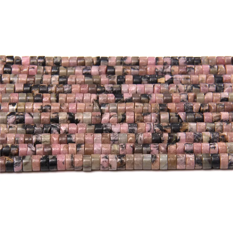 

New Arrival Natural Wheel Faceted Stone Beads 2x2x4MM Polished Spacer Beaded For Jewelry Findings DIY Necklace Earring Wholesale