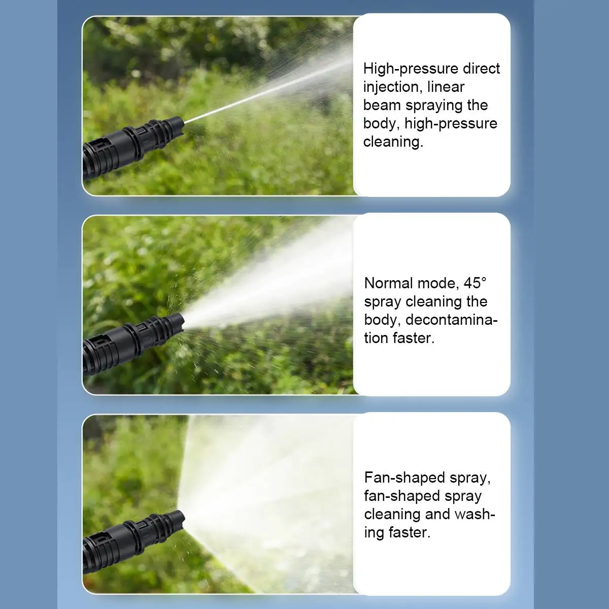 Pаспродажа 10000 мАч 30 бар Беспроводной пистолет высокого давления для мойки автомобиля, портативная Автомойка, стиральная машина Parkside для литиевой бата...