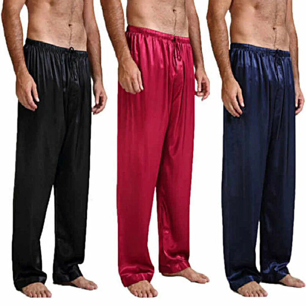 

Для мужчин хлопок марлевые брюки в клетку, трикотажные брюки для сна Для мужчин s пижамные брюки для мальчиков штаны для сна пижамы с коротки...
