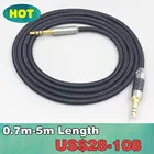Сверхмягкий нейлоновый кабель 6,5 мм XLR 4,4 мм OFC для наушников для SONY MDR-1000X WH-1000XM2 1000XM3 1000XM4 WH-CH700N MDR-H600A LN007544