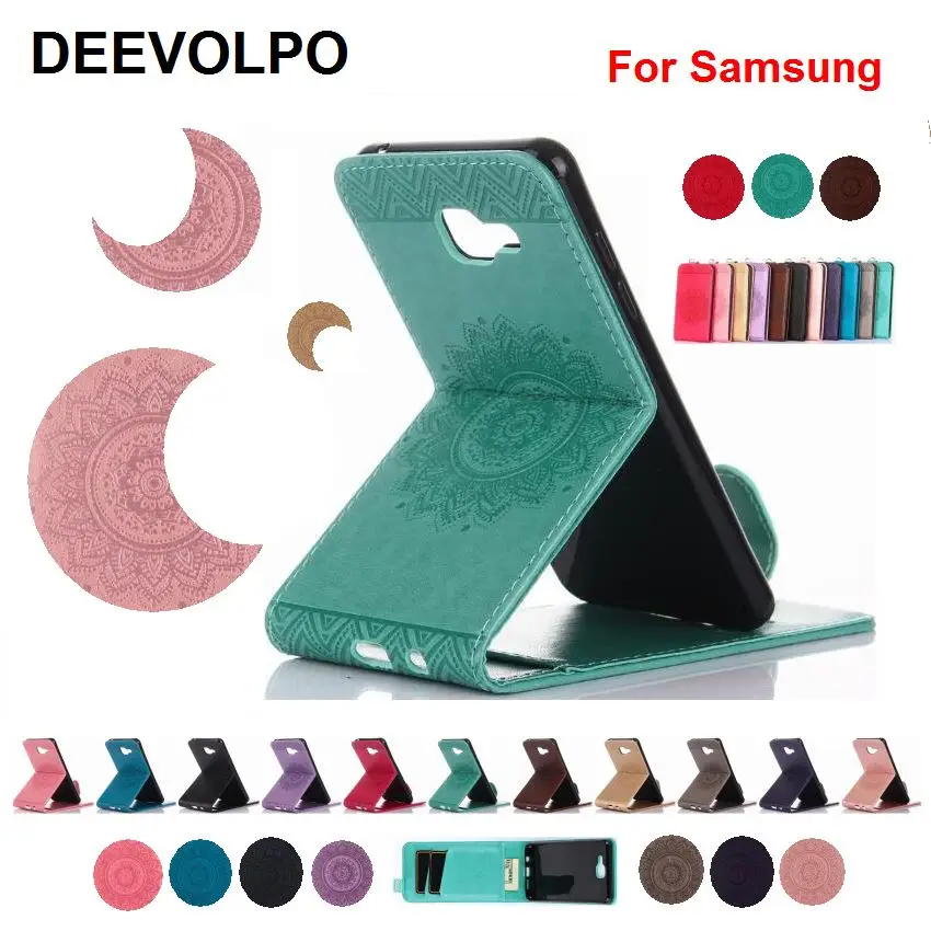 DEEVOLPO Вертикальный кожаный чехол с откидной крышкой Folio чехол для samsung S8 плюс J530 J330 A3 A5 J5 J3 J120 Новое поступление DP04Z