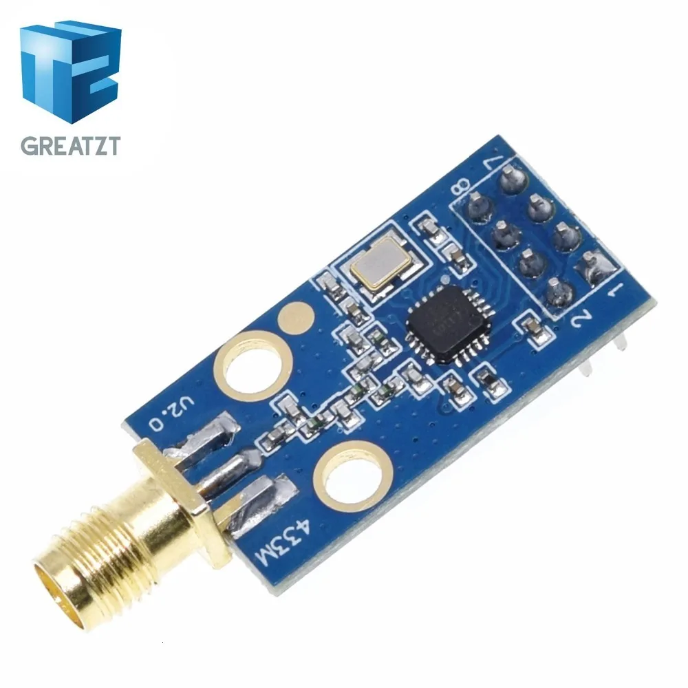 GREATZT CC1101 Беспроводной модуль с антенна SMA Беспроводной приемопередатчик модуль для Arduino 315/433/868/915 МГц