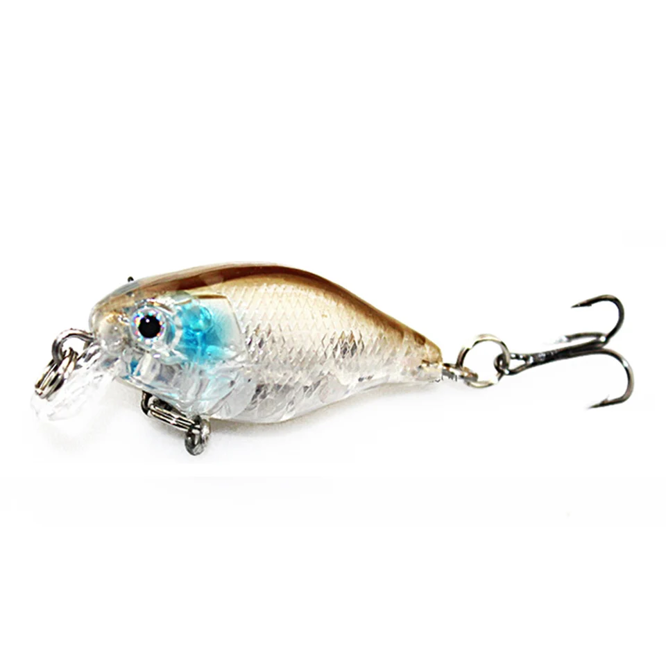 Walk Fish 1 шт. 4 см 2 г плавающая рыболовная приманка искусственная жесткая с крючком