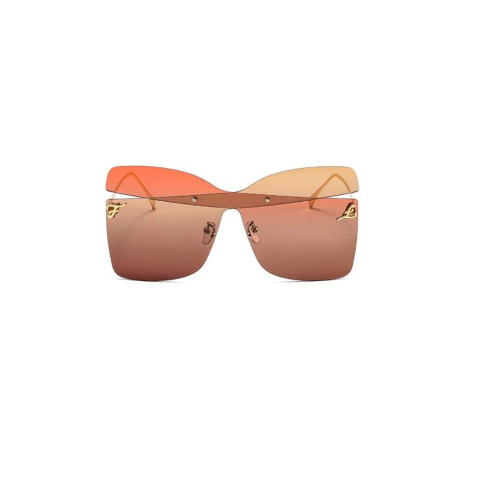 Новые цветные крестовые солнцезащитные очки для женщин индивидуальные