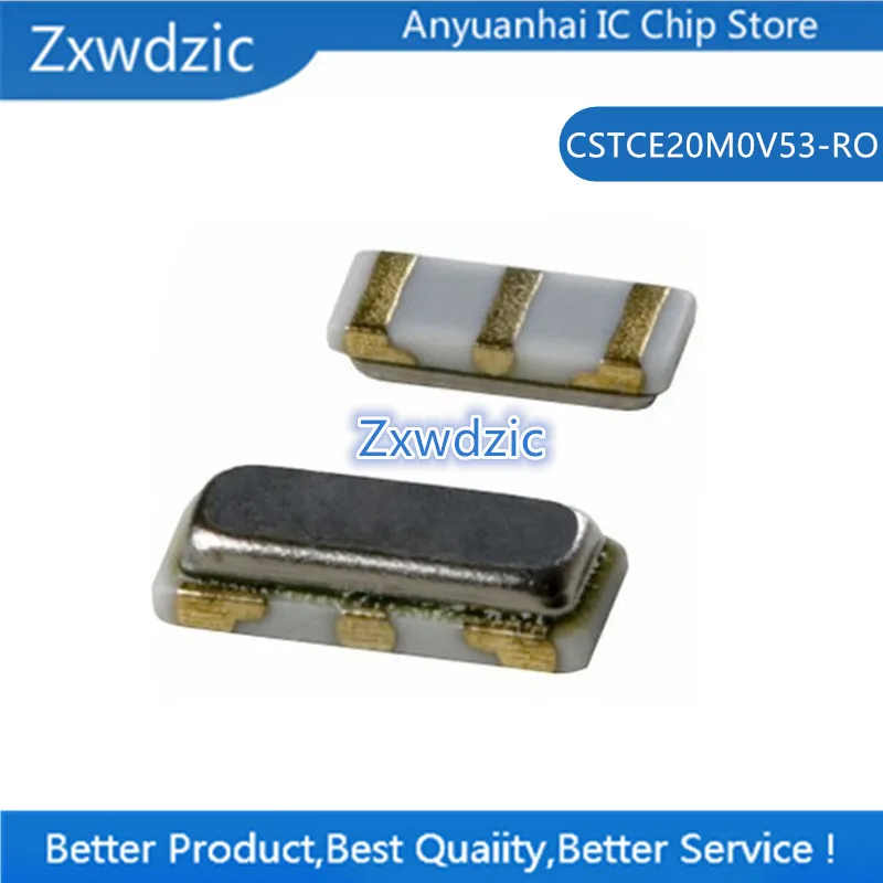 

50pcs CSTCE20M0V53-RO 3213 Ceramic crystal oscillator 20m 20MHz 20.000mhz Passive crystal oscillator