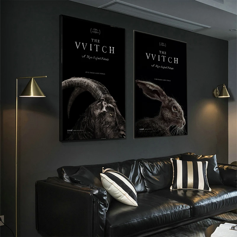 Плакат со сценами из фильмов The Vvitch холст постер кролик орел коза печать живопись