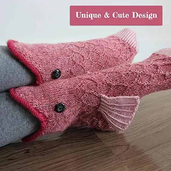 

Knitted Alligator Socks Shark Crocodile Chameleon Cartoon Socks Cute Animal Wool Knitted Socks Women Men