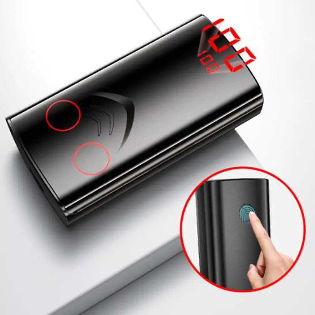 

T9 5372 Durable Headphone Game Style Digital Display Mobile Power Function Wireless Sports In-ear Headset