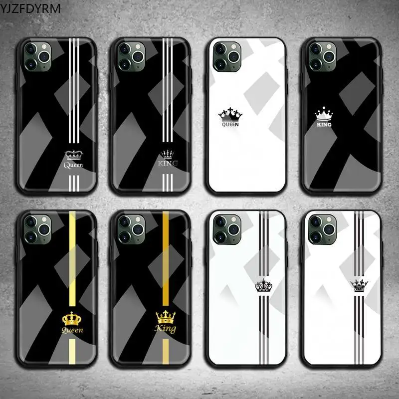 Чехол для телефона из закаленного стекла iPhone 12 pro max mini 11 Pro XR XS MAX 8X7 6S 6 Plus SE|Бамперы|