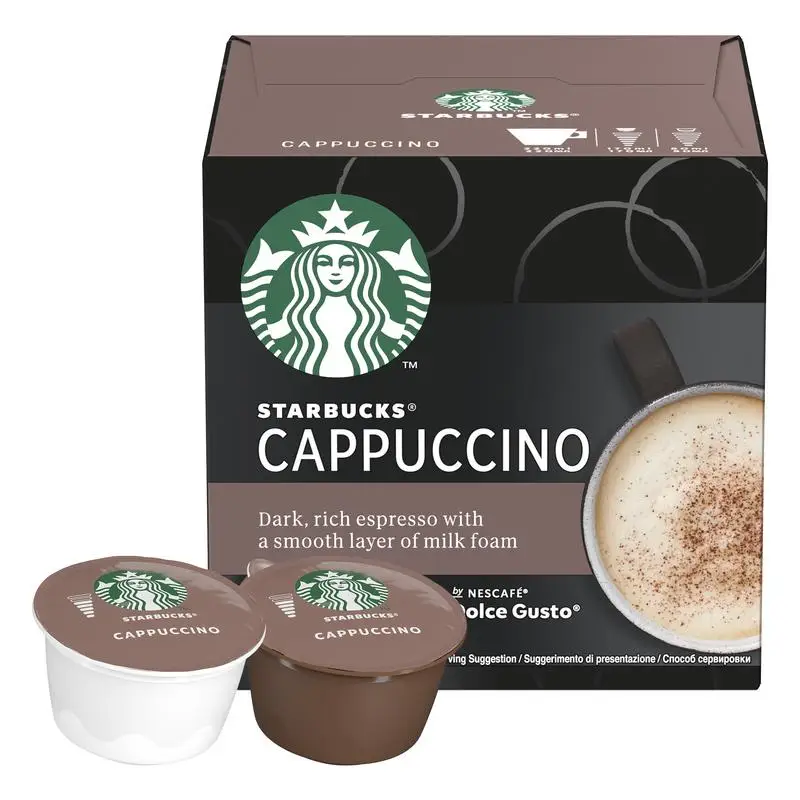 Кофе Nescafe Dolce Gusto STARBUCKS Cappuccino в капсулах 12 шт. |