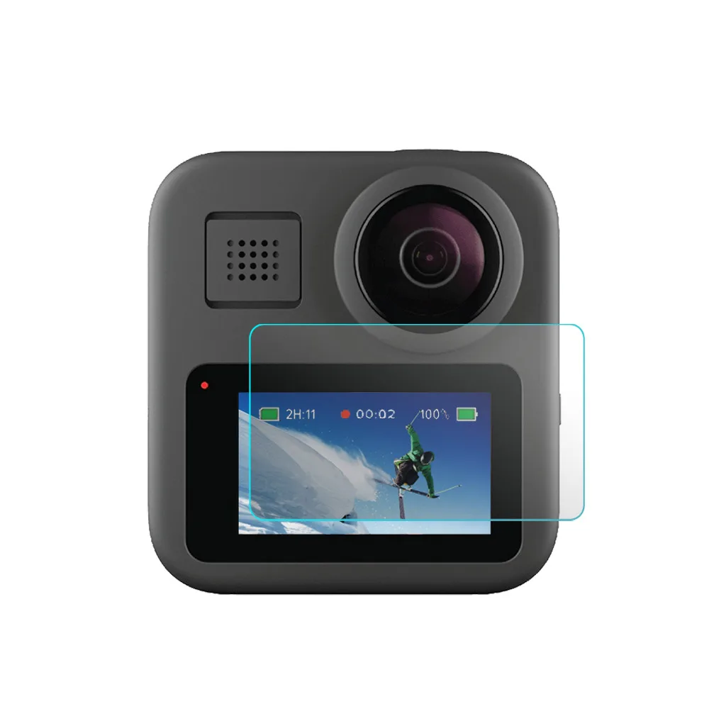 Пленка из закаленного стекла для спортивной камеры Go Pro Max 360 GoPro аксессуары защита