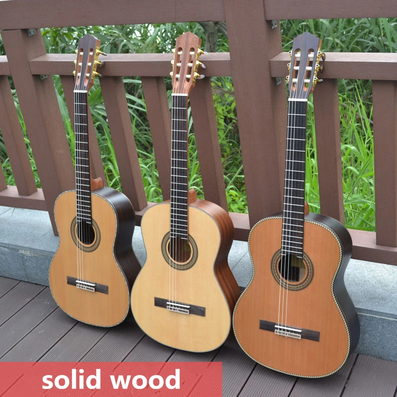 Классическая акустическая гитара 36 дюймов 39 топ твердая электрическая с высоким