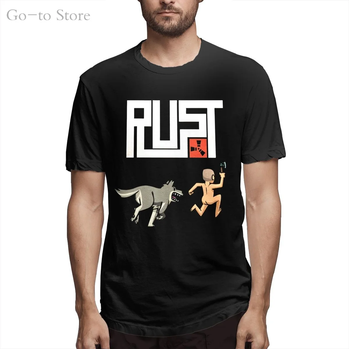 

Latest Men Tops T Shirt Rust Players Be Like Humorous Cool And Funny Short Sleeved Casual Fashion Cotton T-shirt Tee Shirts