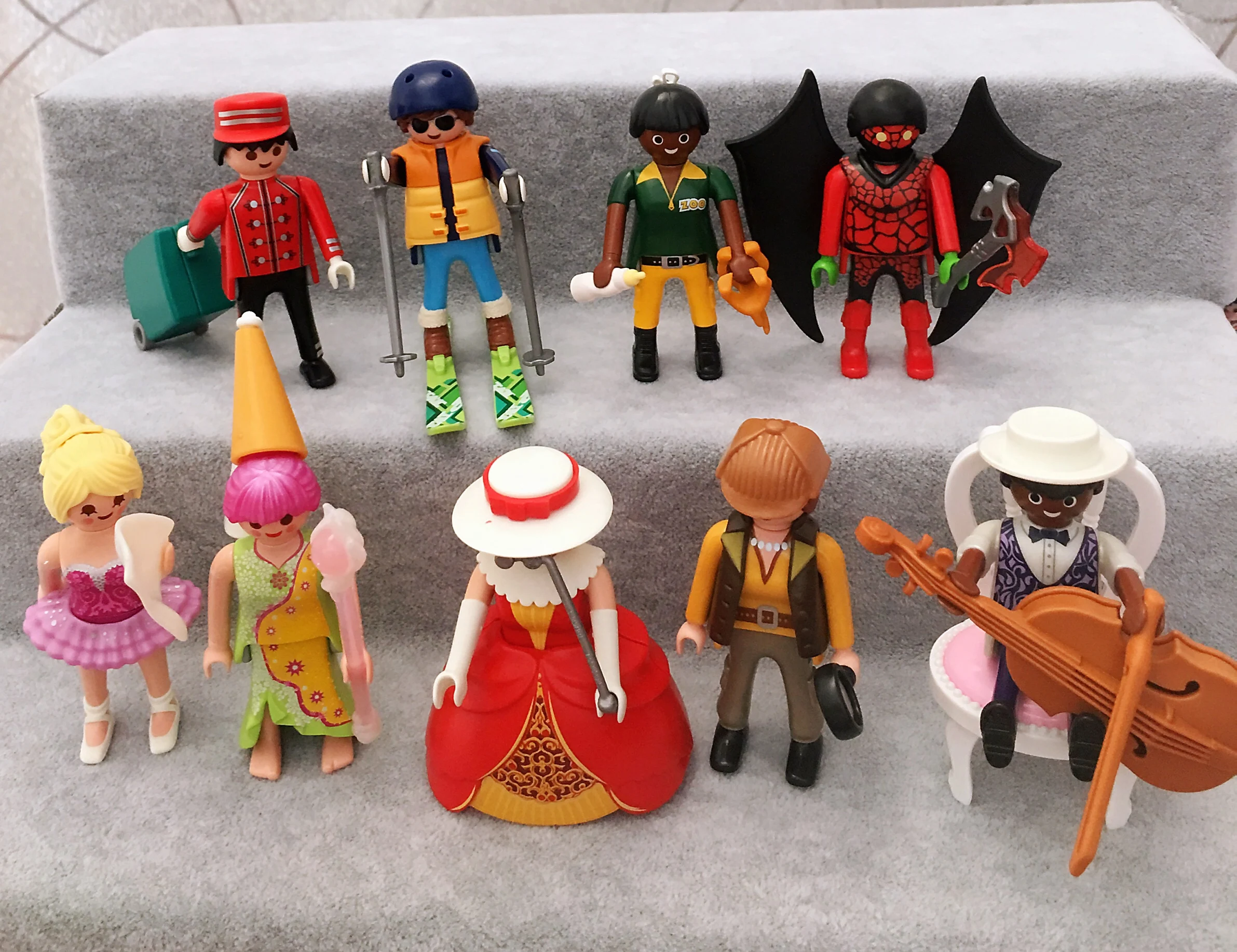 S16 7,5 см Высокое качество оригинальной Playmobil Слепой Мешок для девочек и мальчиков Полли Карманный строительный блок