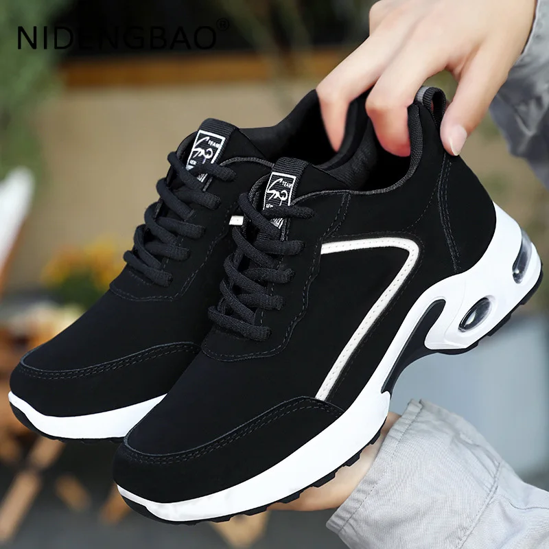 Women Sneakers Spring Lightweight Outdoor Walking Jogging Running Sports Shoes Damping Gym Marathon Athletic Trainers Size 36-41