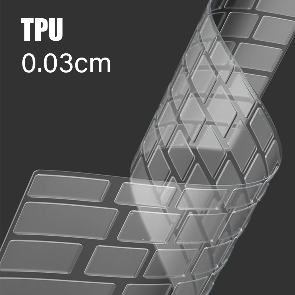Чехол для клавиатуры из ТПУ нового MacBook Pro 14 дюймов 2021 M1 A2442/ 16 Max A2485 Ультратонкий