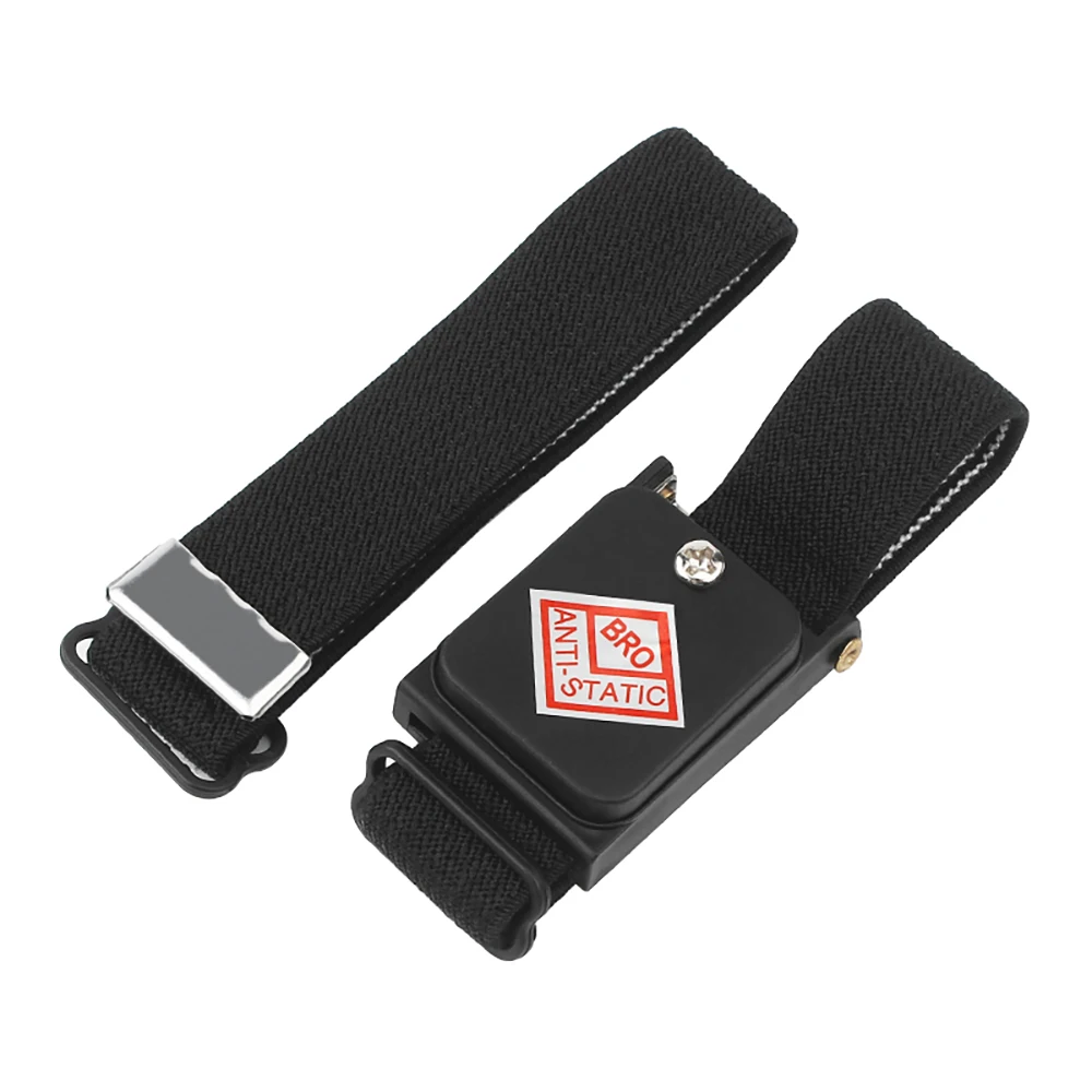 

LUXIANZI антистатический браслет, регулируемый ESD ремешок на запястье, разрядные кабели для электрика IC PLCC рабочий проводной/беспроводной