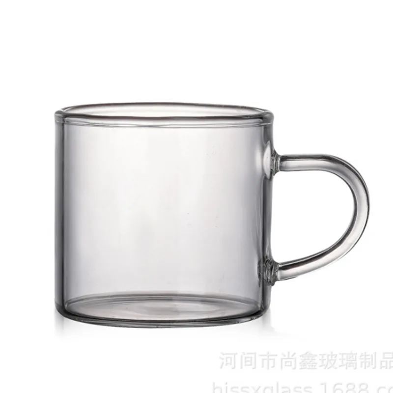 

6Pcs 50ml -150ml glass double insulation cup espresso coffee cup heat resistant glass kungfu tea set tea cup