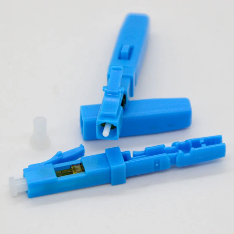 100 шт. Новый LC/UPC Быстрый оптоволоконный разъем LC для холодного сращивания в