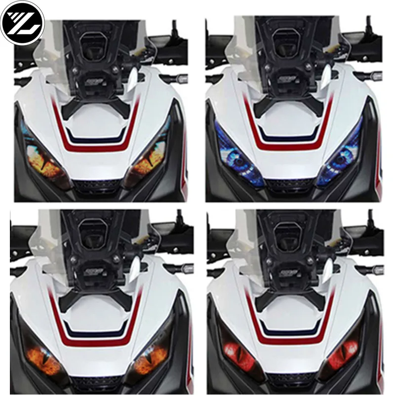 Аксессуары для мотоциклов Защитная Наклейка фар передняя обтекатель Honda X ADV 750 2017