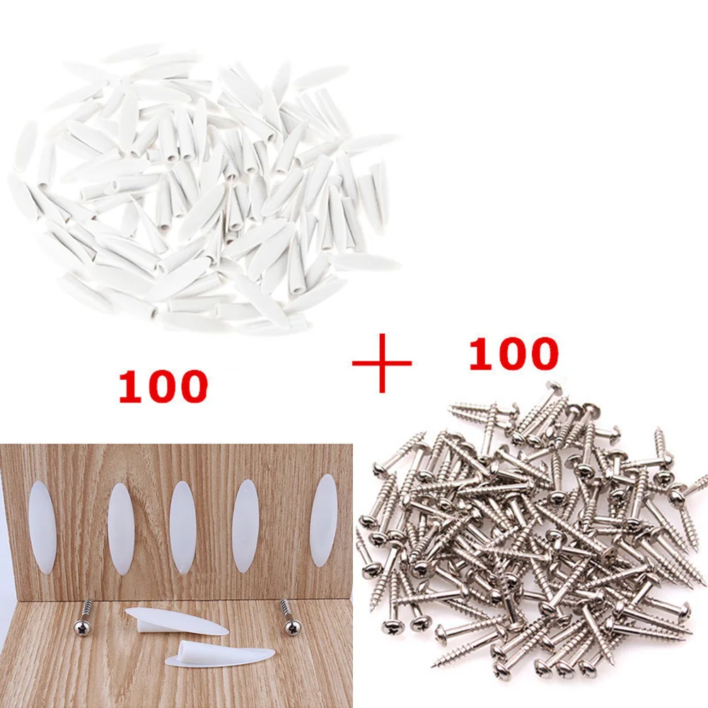 100 шт. пластиковые колпачки для деревообрабатывающих сверл | Инструменты